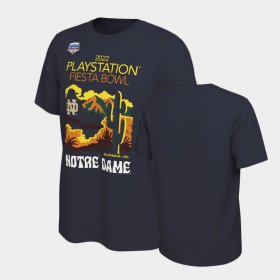 College Football Fighting Irish 2022 Fiesta Bowl Illustrated Mens Navy T-Shirt 510183-615 College Football Fighting Irish 2022 Fiesta Bowl Illustrated Mens Navy T-Shirt 510183-615