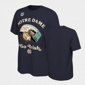 College Football Notre Dame Fighting Irish 2022 Fiesta Bowl Mantra Mens Navy T-Shirt 932058-938 College Football Notre Dame Fighting Irish 2022 Fiesta Bowl Mantra Mens Navy T-Shirt 932058-938