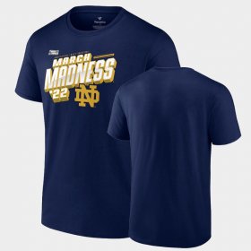 College Basketball University of Notre Dame 2022 NCAA March Madness Basketball Tournament Mens Navy T-Shirt 351591-917 College Basketball University of Notre Dame 2022 NCAA March Madness Basketball Tournament Mens Navy T-Shirt 351591-917